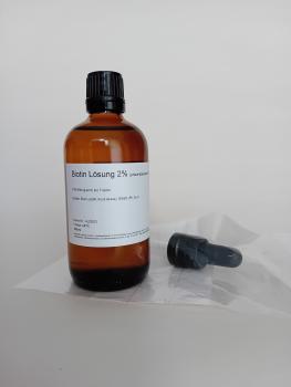 Biotin Lösung 2% in DMSO, 100ml, Schraubpipette beiliegend